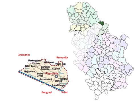 Vrsac Mapa Srbije