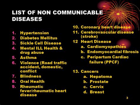 Check spelling or type a new query. Health Information: Non-communicable Diseases