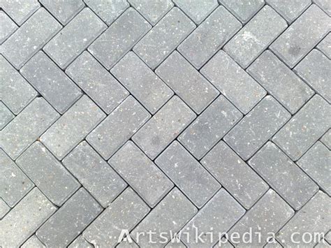 Concrete Pavement Tiles Texture