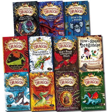 Chronicles the adventures and misadventures of hiccup horrendous haddock the third as he tries to pass the important initiation test of his viking clan, the tribe of the hairy hooligans, by catching and training a dragon. Hiccup How to Train Your Dragon 11 Books Collection Set ...