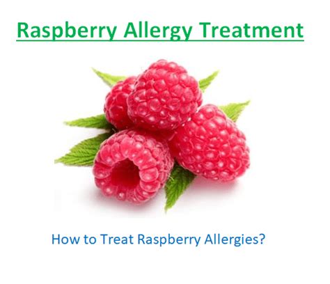Raspberry Allergy Symptoms Treatment Fruits Facts