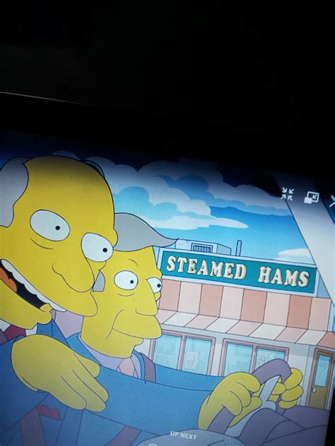 Steamed Hams Was In The Background Of Last Night Simpsons Episode Rsteamedhams