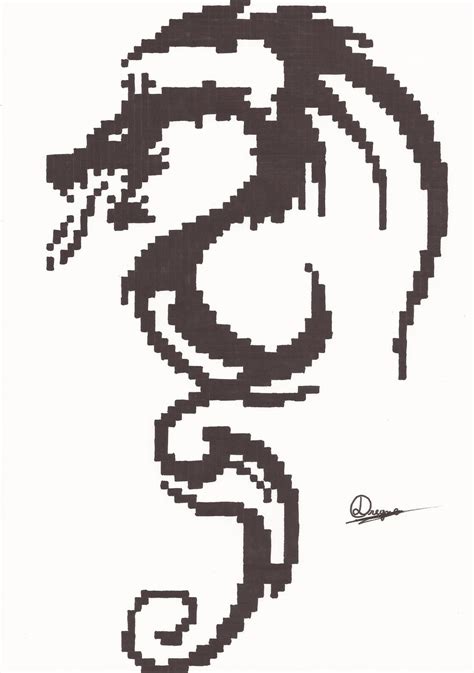 Pixel Art Dragon By Bigdam On Deviantart