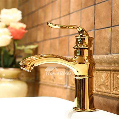 Amazon is taking 20% on moen shower fixtures for a limited time. Discount Bathroom Faucets Polished Brass Gold Single ...