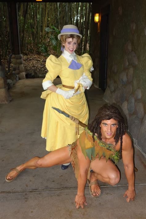 Meeting Tarzan And Jane Porter At Disney Animal Kingdom