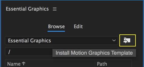 Adobe has motion graphics templates in premiere pro that make it easy to add a pro flair to your video projects. Motion Graphics Template Workflow in After Effects and ...