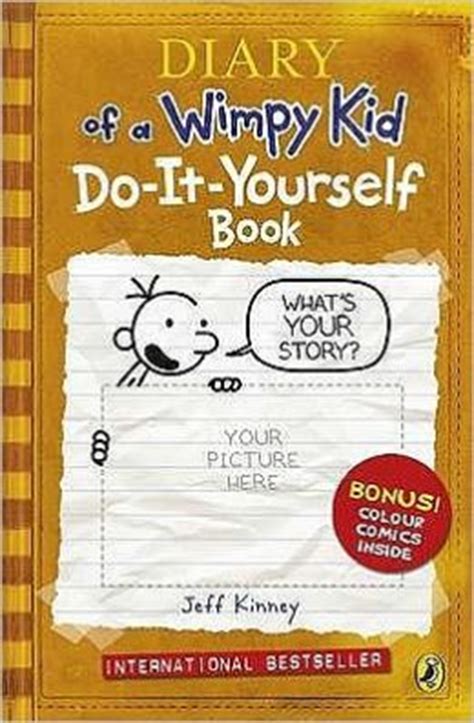 Building the basis for not just the series, but the film franchise as well, it helped to establish the main chief protagonist. Diary of a Wimpy Kid Do-It-Yourself Book by Jeff Kinney ...