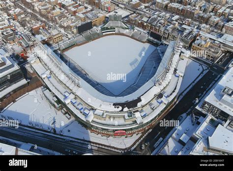 Chicago Wrigley Field Aerial Hi Res Stock Photography And Images Alamy