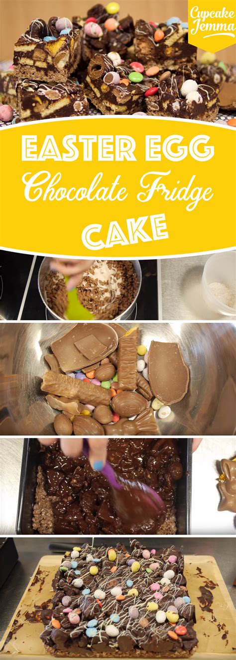 If you make a lot of egg white scrambles or omelettes, you may find yourself tossing yolks often. Easter Egg Chocolate Fridge Cake Recipe