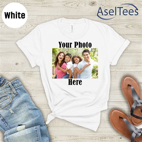 Customized Photo T Shirt Image Personalized Shirt Picture On Etsy