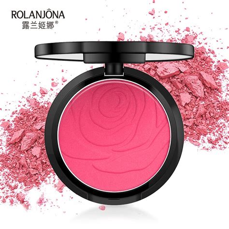 Buy Rolanjona Brand Shiny Pink Blush Face Makeup