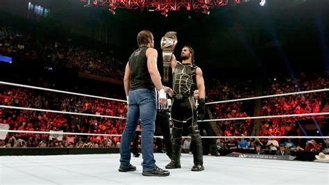 Seth Rollins Vs Dean Ambrose Wwe World Heavyweight Championship