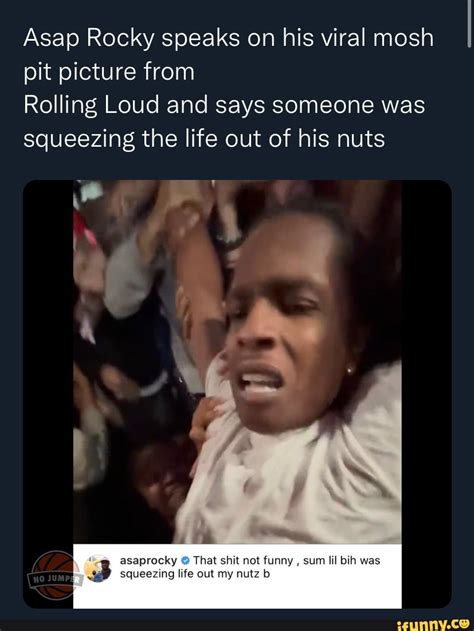 Asap Rocky Speaks On His Viral Mosh Pit Picture From Rolling Loud And