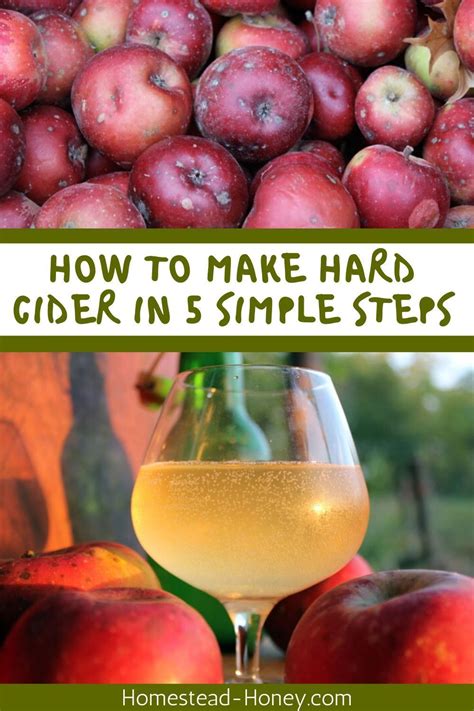 How do you make an apple id. How to Make Hard Cider in 5 Easy Steps | Homestead Honey ...