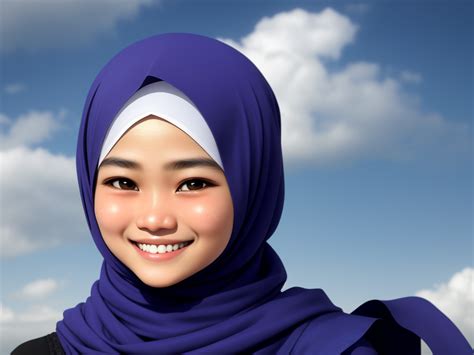 Ai Art Generator Do Texto Hijab Ultra Ealistic Image Huge Boobs The