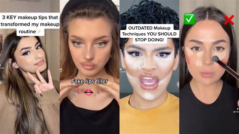 Beauty Hacks Tutorial Best Makeup Tips Tiktok Compilation Youtube