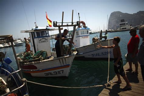 Spanish Fishermen Stage Gibraltar Protest