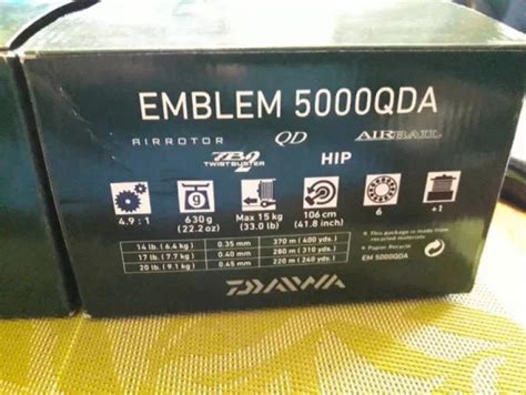 Катушки Daiwa Emblem 5000 QDA Хобі відпочинок та спорт Київ