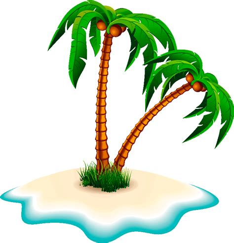 Download Clipart Png Coconut Tree - Clip Art PNG Image with No Background - PNGkey.com
