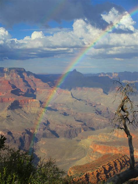 Grand Canyon National Park Shoshone Point Rainbow 8366 Flickr