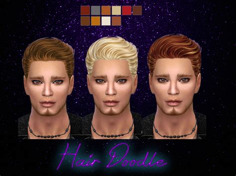 The Sims Resource Cazy`s 119 Nicholas Hairstyle By Toksik Sims 4 Hairs