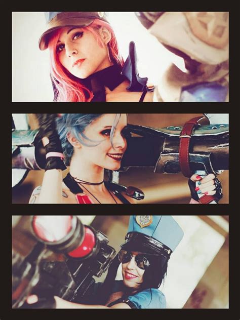 Vi Jinx Caitlyn By Thelematherion On Deviantart