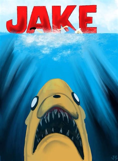 Image 570589 Jaws Poster Parodies Adventure Time Adventure Parody