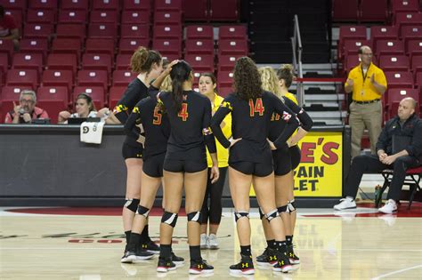 Maryland Volleyball Swept By No Penn State To End Tough Road Stretch