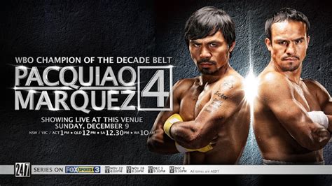 Pacquiao Vs Marquez 4 Wbo Champion Of The Decade Belt Artista Gallery