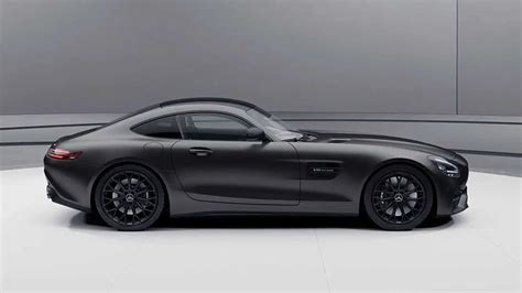 Mercedes Amg Gt Coupe Debuts With More Power And Stealth Edition