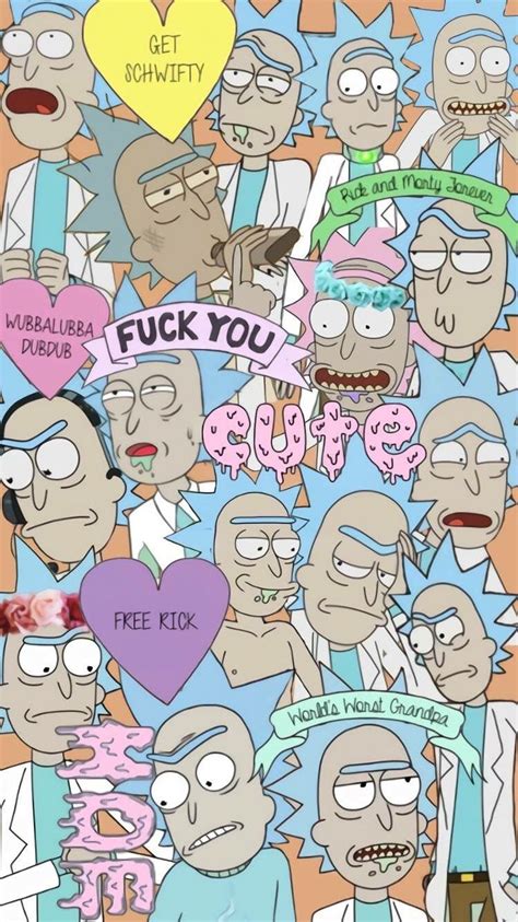 Collection of the best rick and morty wallpapers. Pin by Violetknivez on Aesthetic | Rick and morty poster ...