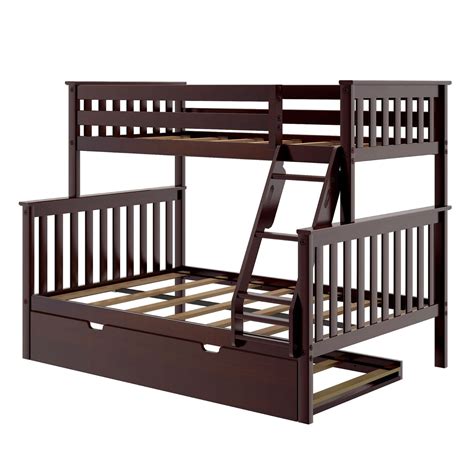 Twin Over Twin Bunk Bed With Trundle Bed — Plankbeam