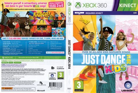 Just Dance Kids 2014 Dvd Cover 2013 Pal Xbox 360