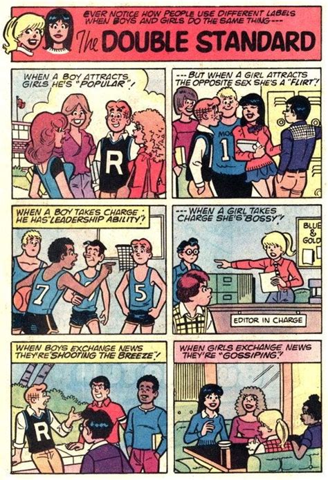 archie on double standards xpost from r comicbooks r feminism