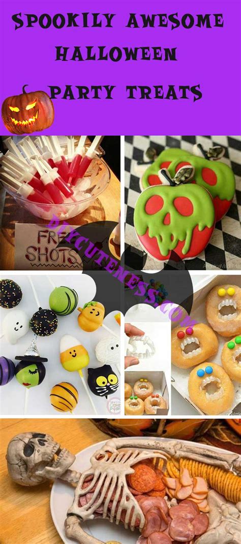 Happy birthday care package features fun birthday candles graphic gift box stuffed with savory snacks and sweet candy treats, the perfect. Spooky Halloween Party Food Ideas for Adults - DIY Cuteness