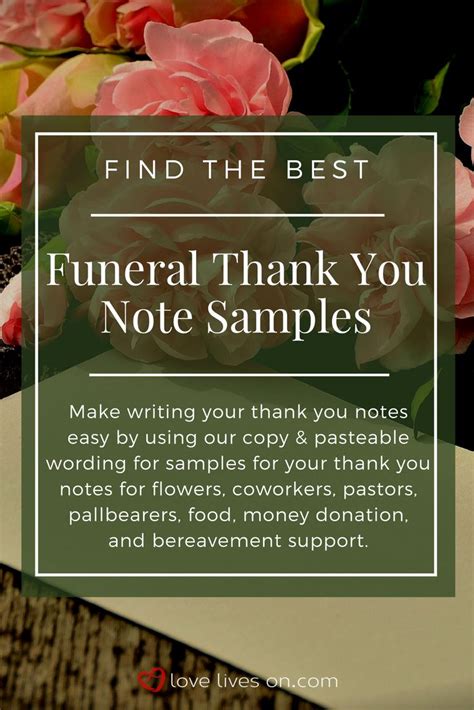 56 Best Funeral Thank You Cards Images On Pinterest