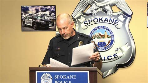 Spokane Police Department News Conference 10314 Youtube