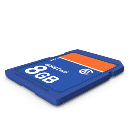 Pc cards (pcmcia) were the first commercial memory card formats (type i cards) to come out, but are now mainly used in industrial applications and to connect i/o devices such as modems. SD Memory Card PNG Images & PSDs for Download | PixelSquid - S11109893B