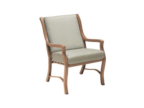 For older chairs, the padding may be made up of a mixture of hay and cloth, so replace this with foam. Woodard Carson Replacement Cushion Dining Arm Chair ...