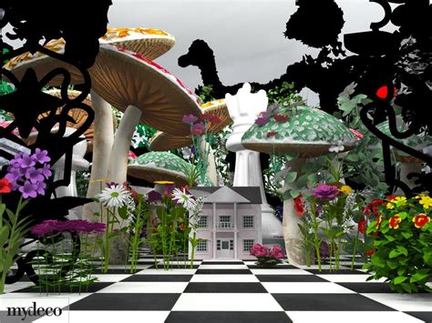 Launches Alice In Wonderland Inspired Interior Designs In 3d