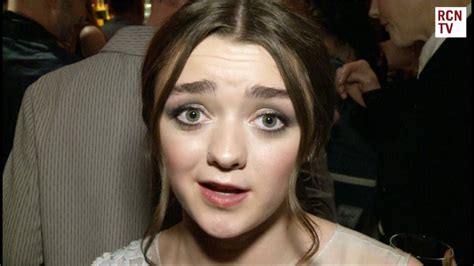 Maisie Williams Interview Game Of Thrones Doctor Who And The Falling