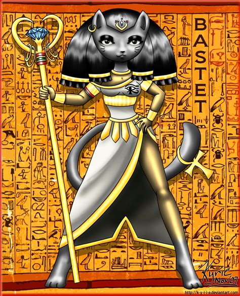This Image Of Bastet The Cat Goddess Was Found On An Ancient Egyptian