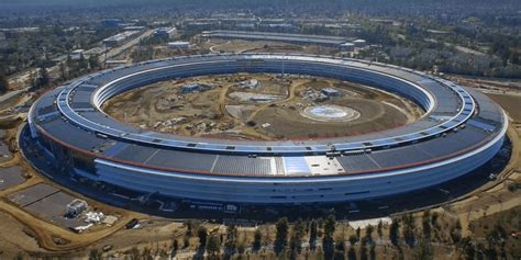 Stunning 4k Drone Footage Of New Apple Campus