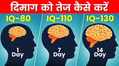 How To Improve Your Brain Power Iq Level Increase Kaise Kare Youtube
