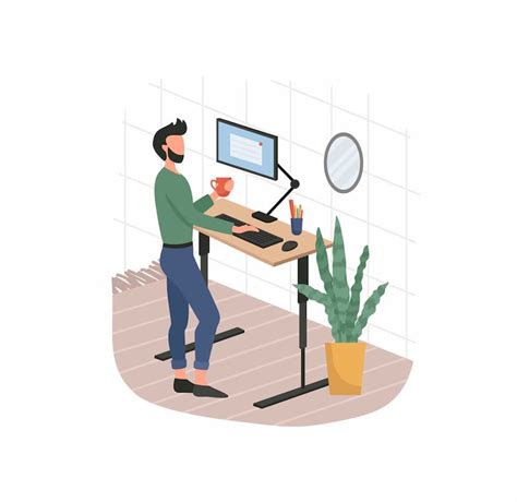 Sit Stand Desks How Can Standing At A Desk Benefit You