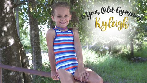 6 Year Old Gymnast Kyleigh Kyleigh Sgg Youtube