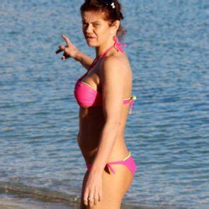 Danniella Westbrook Flashes Plastic Nude Tits On The Beach Team Celeb
