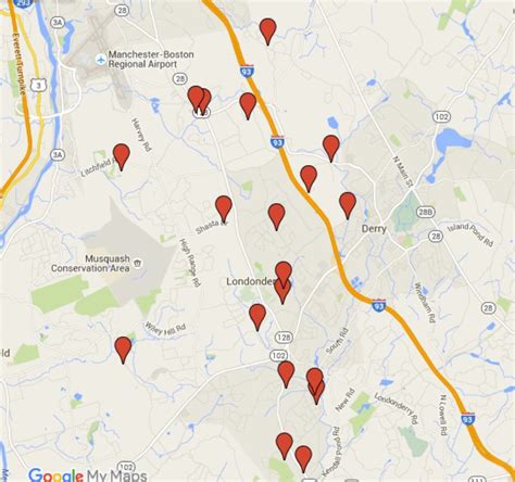 Londonderry 2015 Halloween Sex Offender Safety Map Londonderry Nh Patch