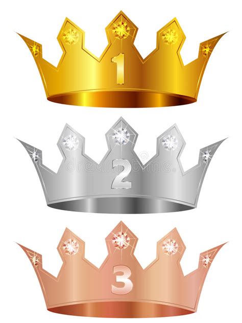 国王冠金银古铜 向量例证. 插画 包括有 鸡蛋, 金黄, 权限, 加冕, 装饰, 竞争, 贵族, 金子, 加冠 - 32171599