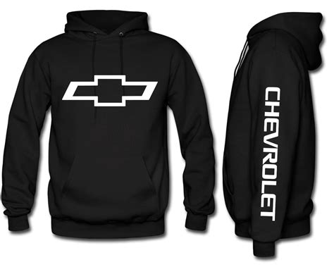 Chevrolet With Sleeve Hoodie Sweatshirt Trendy Hoodies Hoodies